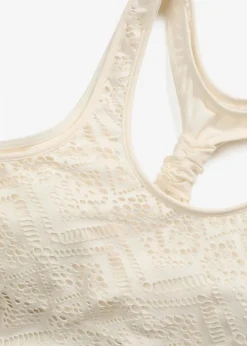 Tankini (2-tlg. Set) aus Spitze