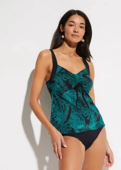 Tankini (2-tlg. Set) mit Raffung