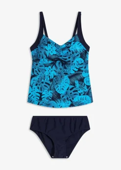 Tankini (2-tlg. Set) mit Raffung