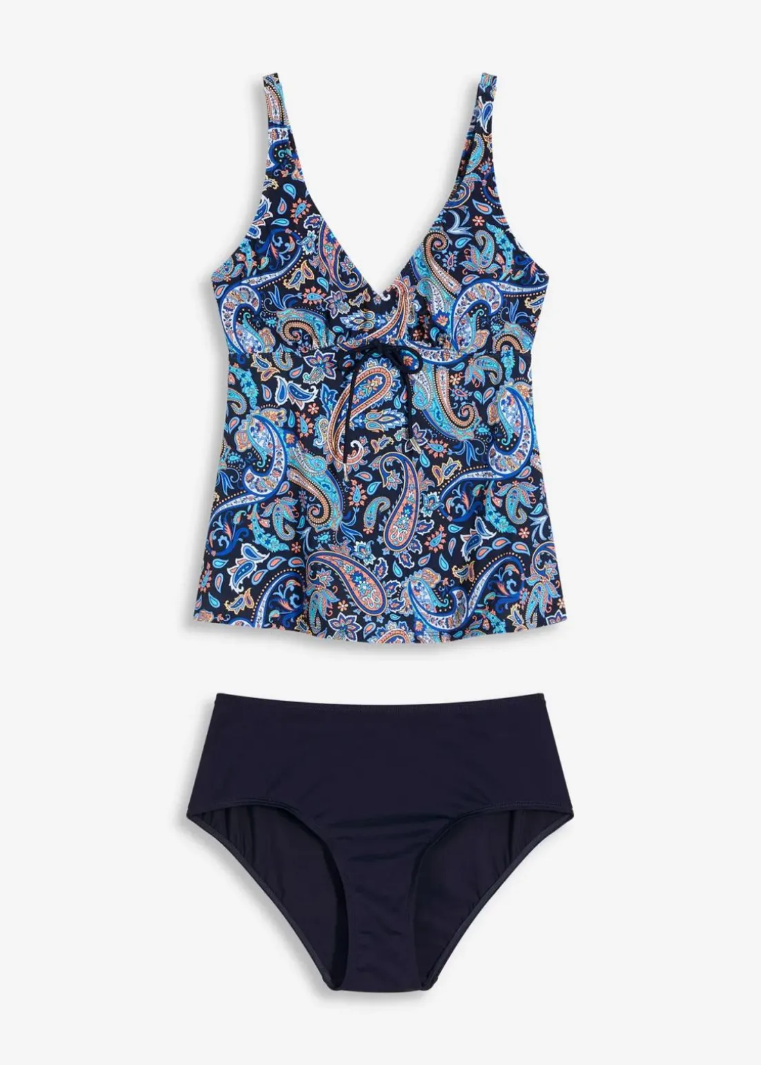 Tankini (2-tlg.Set) mit kleiner Schnürung