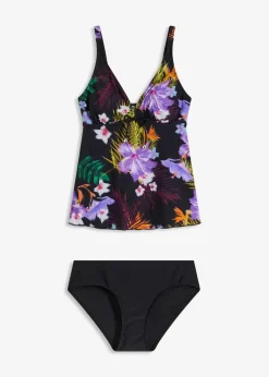 Tankini (2-tlg.Set) mit V-Ausschnitt