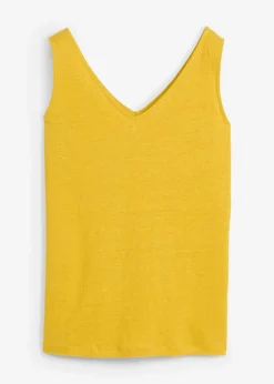 Tanktop aus reinem Leinen