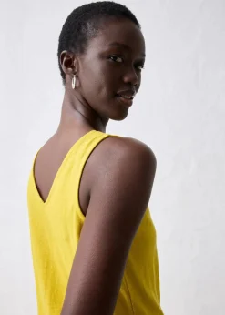 Tanktop aus reinem Leinen