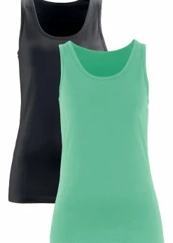 Tanktop, (2er Pack)