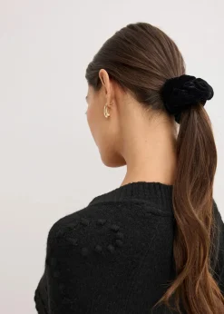 Texturierte Strickjacke