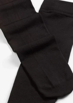 Thermo Kniestrümpfe 120den in Feinstrumpfqualität mit Innenfleece (3er Pack)