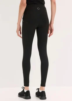Thermo-Leggings mit reflektierenden Details und Handytasche