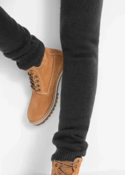 Thermo-Leggings mit Rippbund