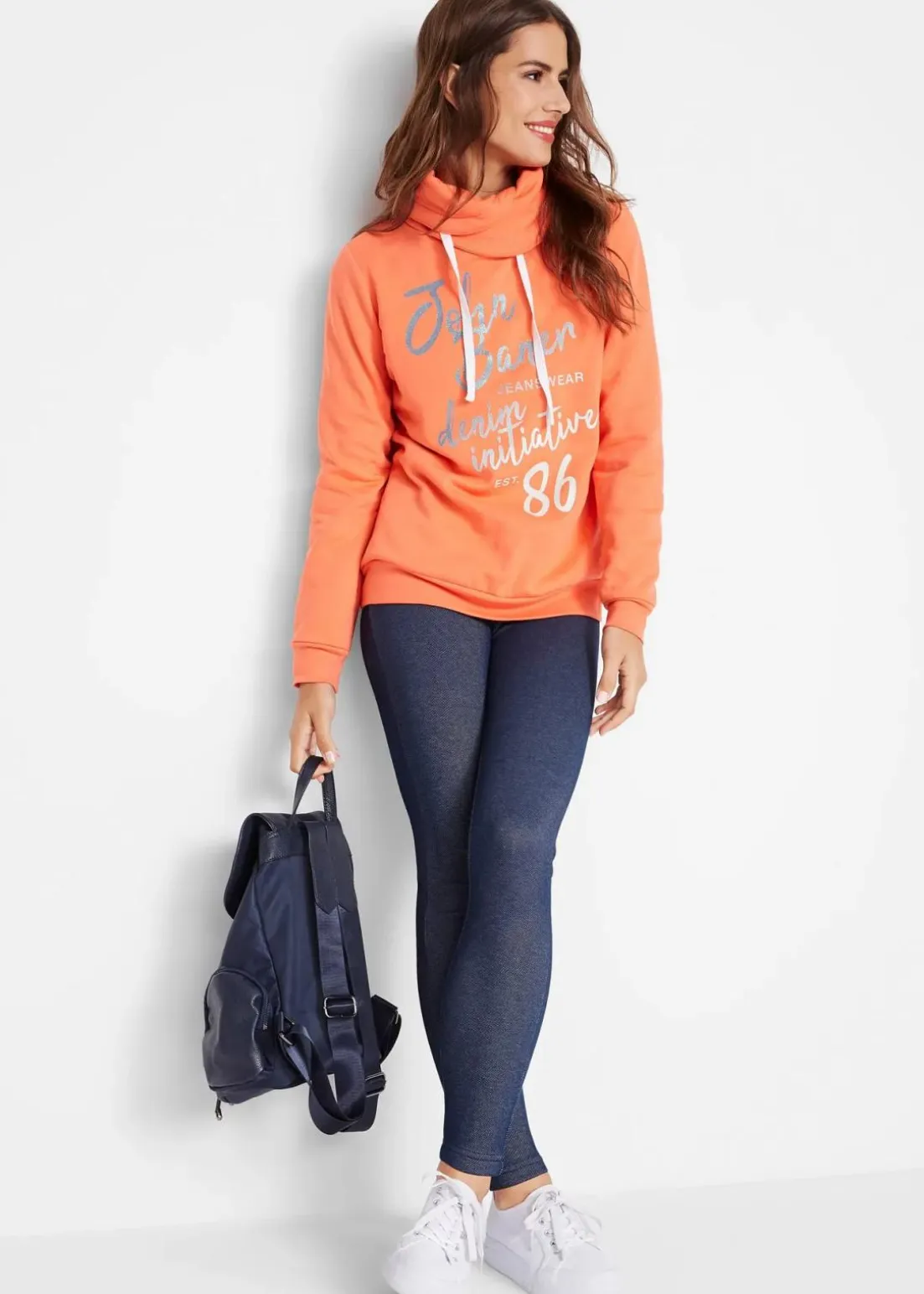 Thermo-Leggins in Jeansoptik