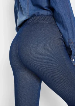 Thermo-Leggins in Jeansoptik