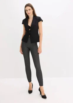 Thermo-Strumpfleggings in Jeansoptik