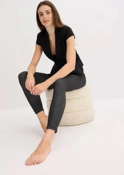 Thermo-Strumpfleggings in Jeansoptik