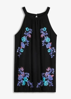 Top aus fließendem Viskose-Mix