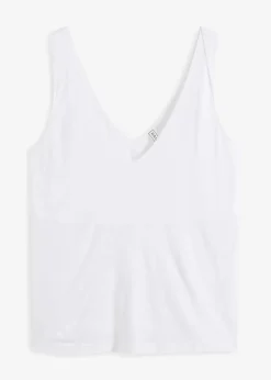 Top aus fließender Viskose