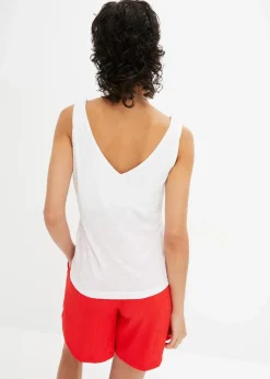 Top aus fließender Viskose