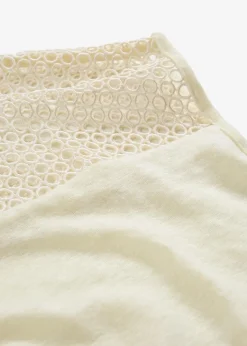 Top aus reinem Leinen