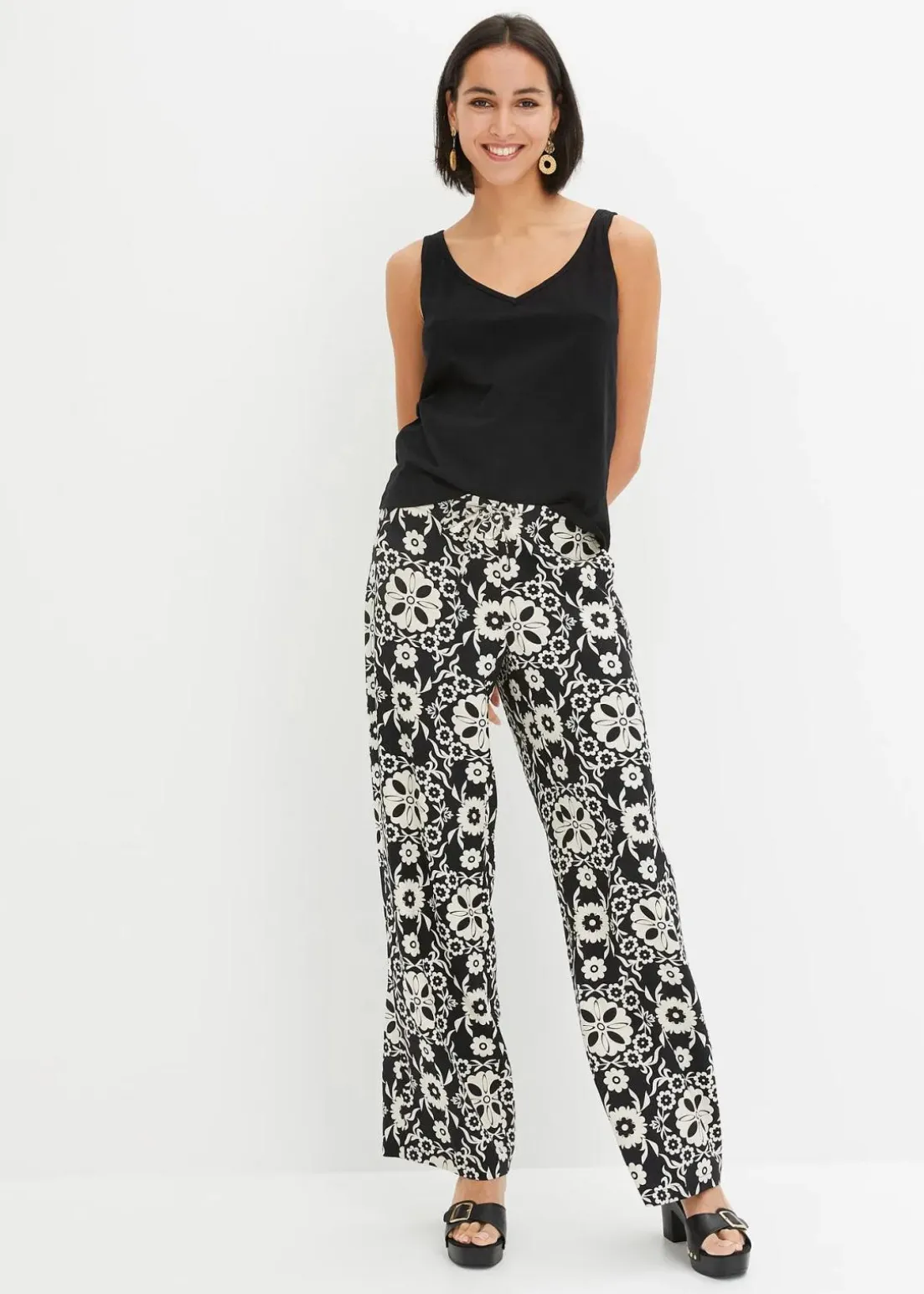 Top aus reiner Bio-Baumwolle