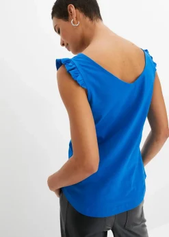 Top aus reiner Bio-Baumwolle