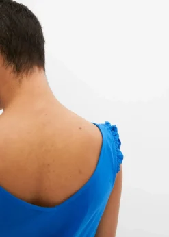 Top aus reiner Bio-Baumwolle