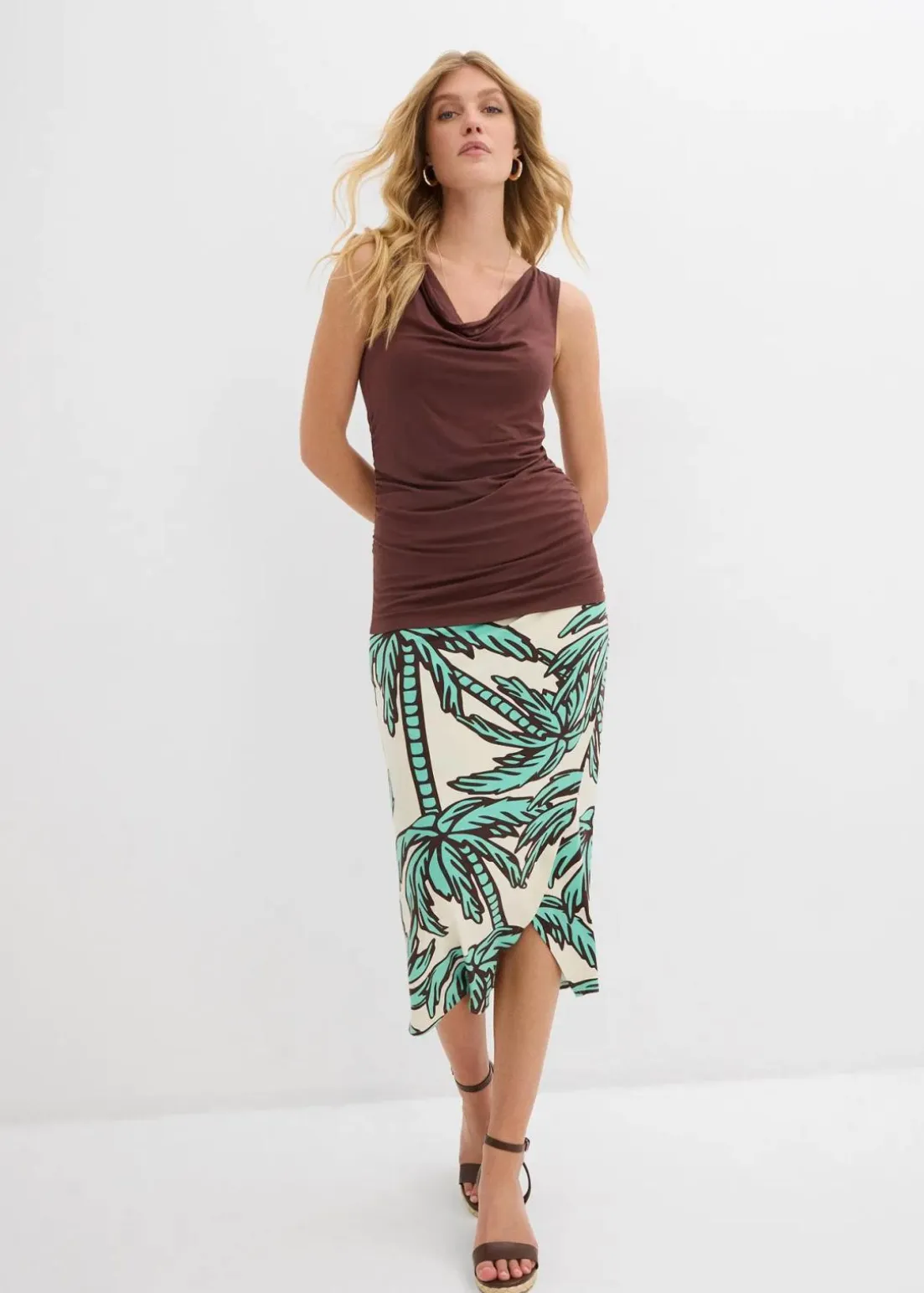 Top aus softem Viskose-Mix