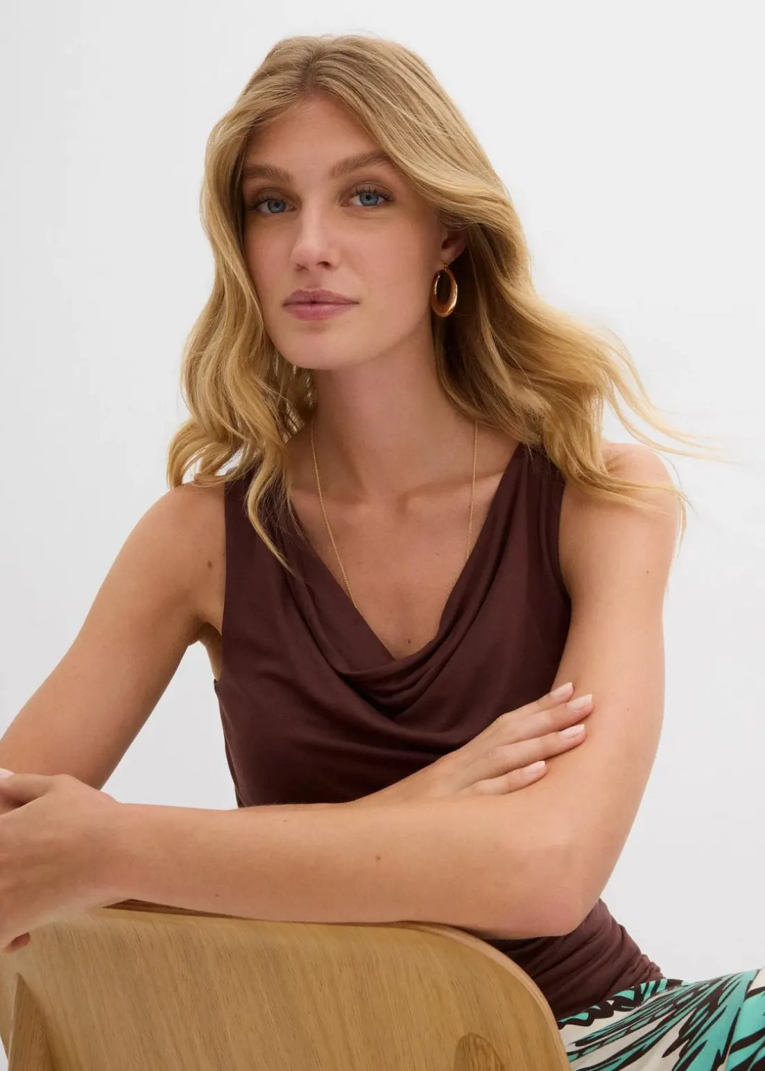 Top aus softem Viskose-Mix