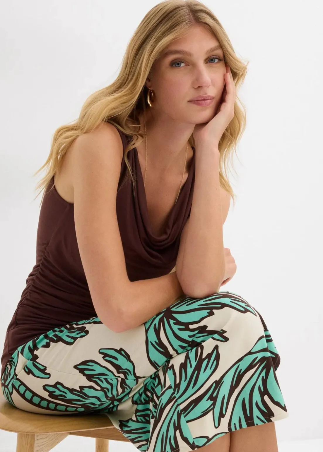 Top aus softem Viskose-Mix