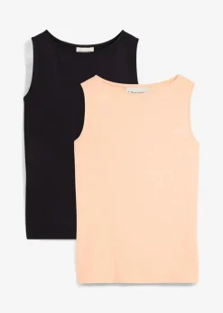 Top aus softer Viskose (2er Pack)