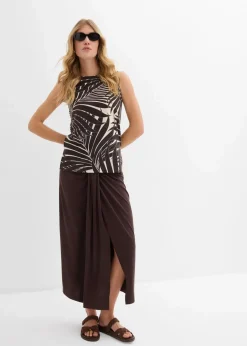 Top mit seitlichen Schlitzen