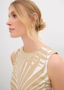 Top mit seitlichen Schlitzen