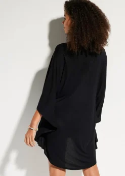 Transparente Strandtunika aus Viskose