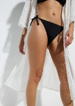 Transparenter Strandkimono