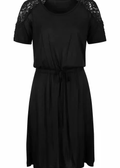 Transparentes Strandkleid aus Viskose