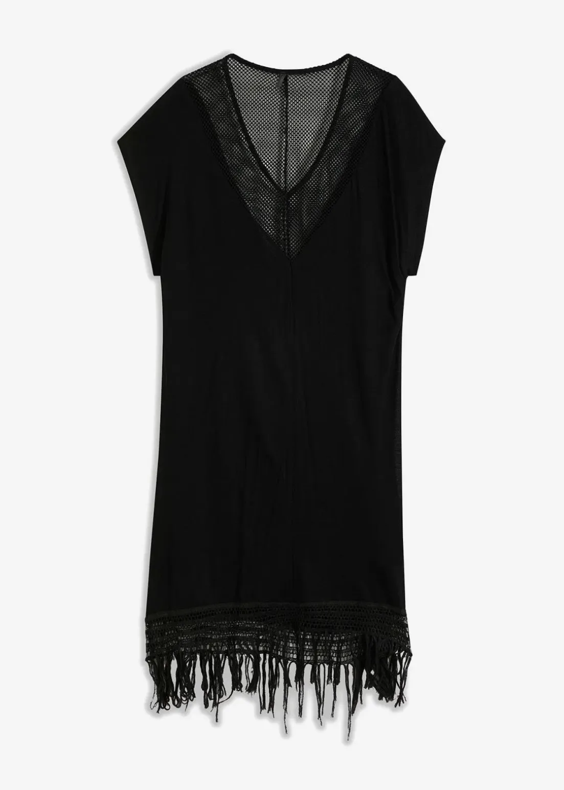 Transparentes Strandkleid aus Viskose