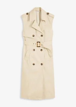 Trenchkleid mit Gürtel (2-tlg.)