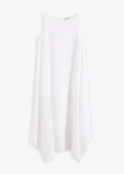 Trägerkleid aus feinem Viskose-Mix