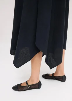 Trägerkleid aus feinem Viskose-Mix