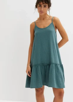 Trägerkleid aus Musselin