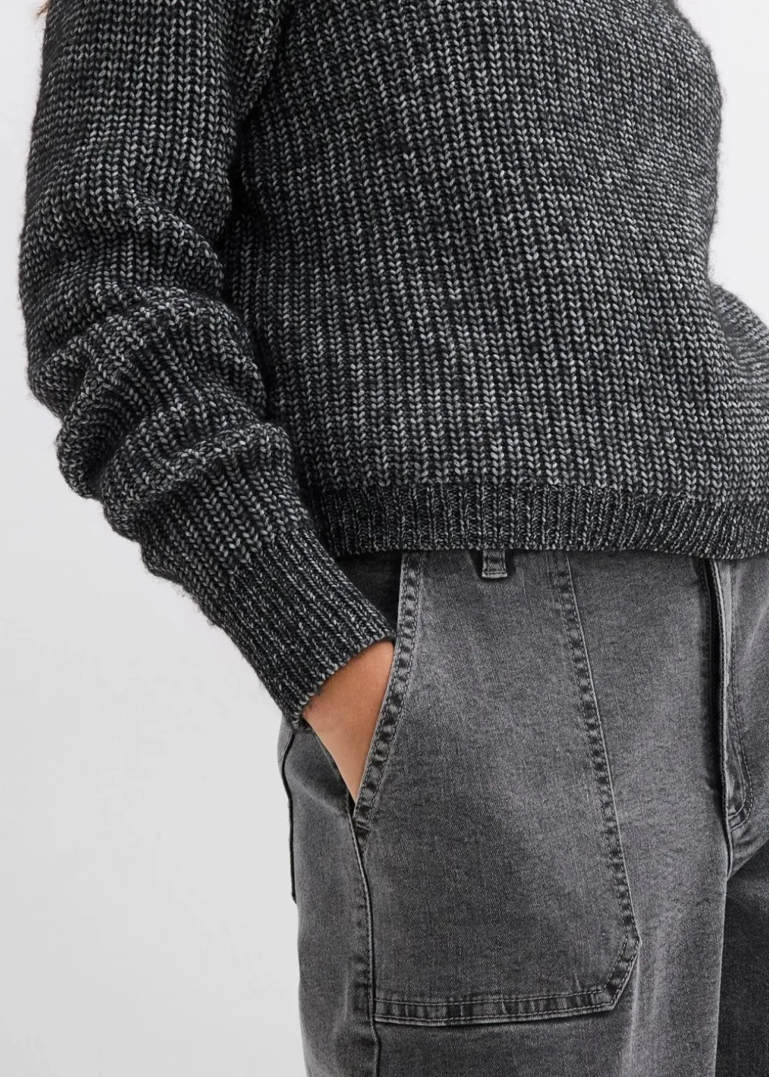 Troyer aus weichem Woll-Mix