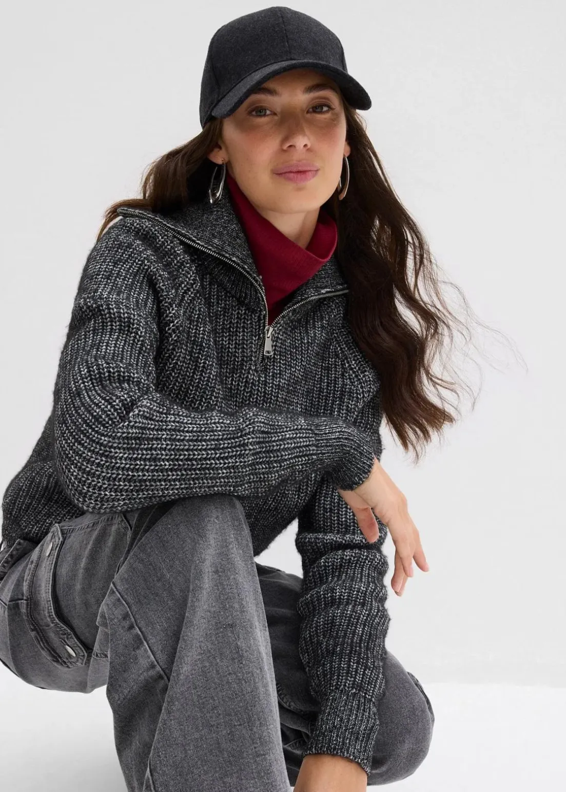 Troyer aus weichem Woll-Mix