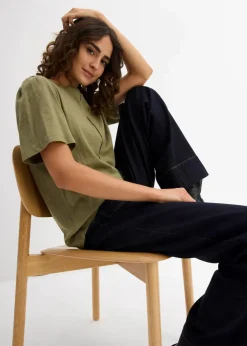 T-Shirt aus reiner Baumwolle