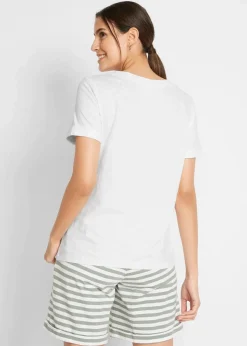 T-Shirt aus reiner Baumwolle