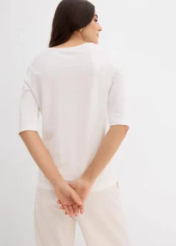 T-Shirt aus reiner Bio-Baumwolle, (2er Pack)