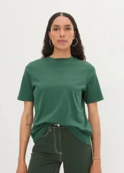 T-Shirt aus reiner schwerer Bio-Baumwolle