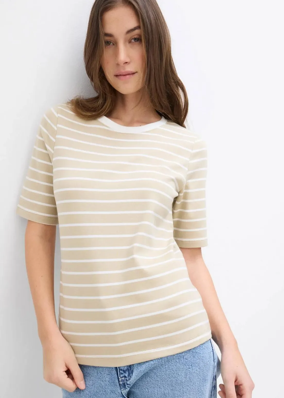 T-Shirt aus schwerer Bio-Baumwolle