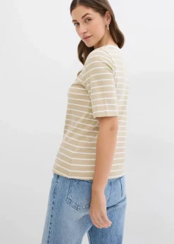 T-Shirt aus schwerer Bio-Baumwolle