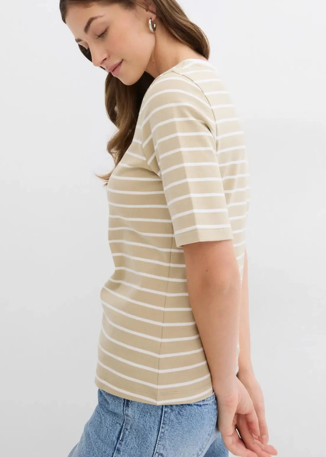 T-Shirt aus schwerer Bio-Baumwolle