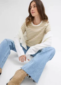 T-Shirt aus schwerer Bio-Baumwolle