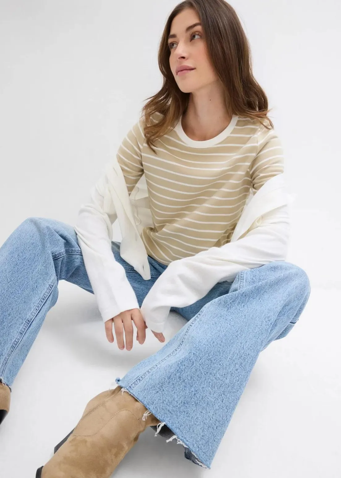 T-Shirt aus schwerer Bio-Baumwolle