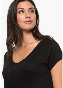 T-Shirt aus softer Viskose