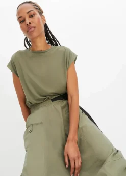 T-Shirt aus softer Viskose